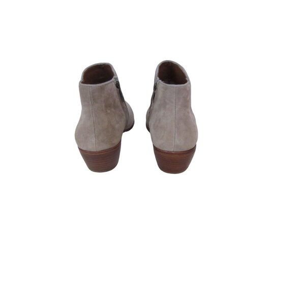 Sam Edelman Beige Suede Leather Petty Chelsea Boots Size 7 1/2M - Picture 4 of 6